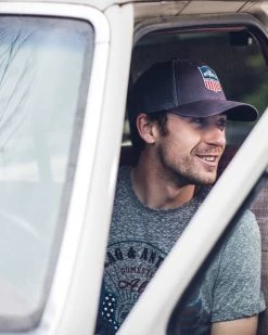 Flag & Anthem MOUNTAIN SHIELD TRUCKER HAT Men