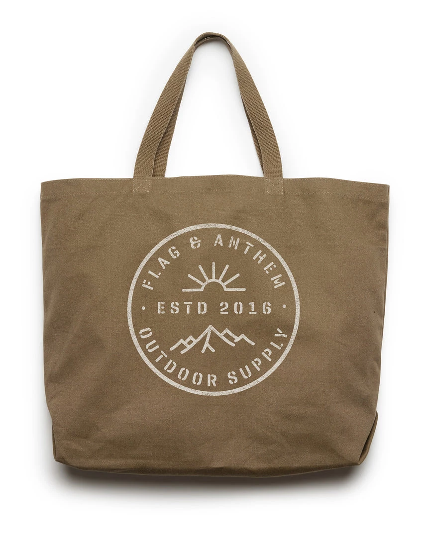Flag & Anthem OUTDOOR SUPPLY CANVAS TOTE BAG 1 Flag & Anthem OUTDOOR SUPPLY CANVAS TOTE BAG