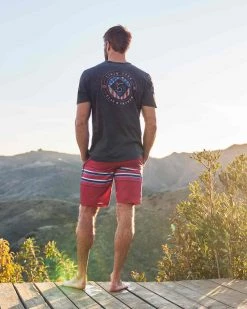 Flag & Anthem Men ROCKAWAY STRIPED BOARD SHORT - 10" INSEAM 13 Flag & Anthem Men ROCKAWAY STRIPED BOARD SHORT - 10