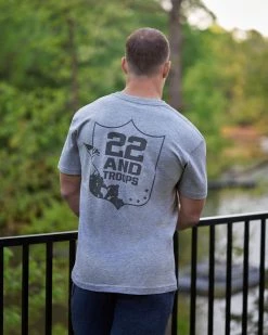 Flag & Anthem Men CMF 22 AND TROOPS TEE