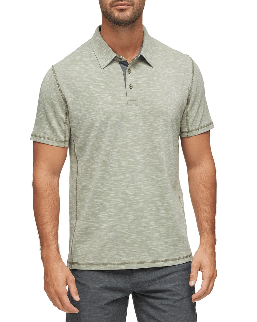Flag & Anthem MADEFLEX MOMENTUM SLUB SS POLO 1 Flag & Anthem MADEFLEX MOMENTUM SLUB SS POLO