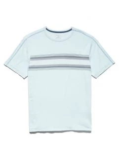 Flag & Anthem MADEFLEX STRIPED SHIELD CREWNECK TEE Men