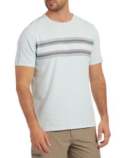 Flag & Anthem MADEFLEX STRIPED SHIELD CREWNECK TEE Men