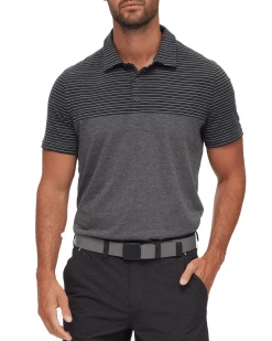 Flag & Anthem BOCA STRIPED PERFORMANCE POLO Men