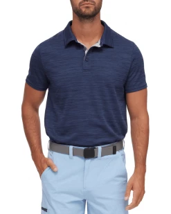 Flag & Anthem Men FARMINGDALE HEATHERED PERFORMANCE POLO