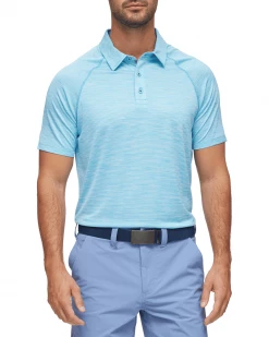 Flag & Anthem Men SPRINGFIELD TEXTURED PERFORMANCE POLO