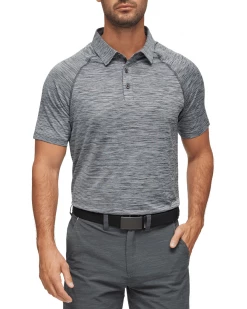 Flag & Anthem Men SPRINGFIELD TEXTURED PERFORMANCE POLO