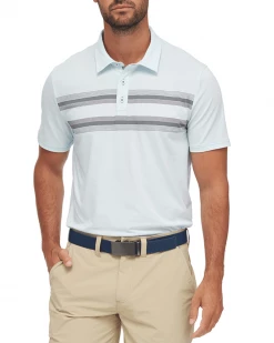 Flag & Anthem SHIELD CHEST STRIPE PERFORMANCE POLO Men