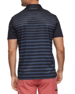 Flag & Anthem HAVEN STRIPED PERFORMANCE POLO