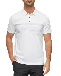 Flag & Anthem KIAWAH CAMO STRIPE PERFORMANCE POLO Men