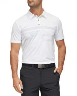 Flag & Anthem KIAWAH CAMO STRIPE PERFORMANCE POLO Men