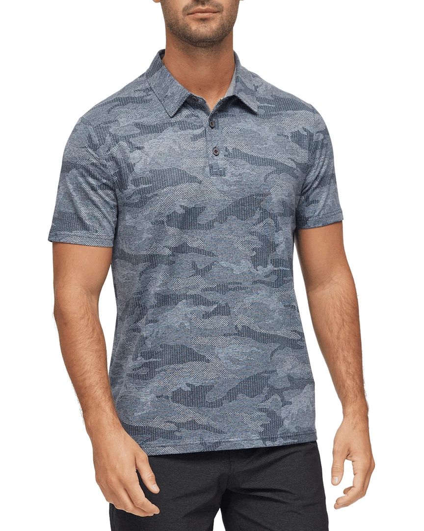 Flag & Anthem Men DESTIN CAMO PERFORMANCE POLO 5 Flag & Anthem Men DESTIN CAMO PERFORMANCE POLO