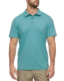 Flag & Anthem NAPLES STRIPED PERFORMANCE POLO Men