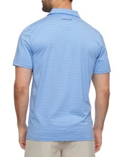 Flag & Anthem NAPLES STRIPED PERFORMANCE POLO Men