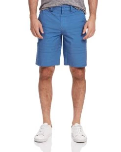 Flag & Anthem Men MADEFLEX STRIPED ANY-WEAR HYBRID SHORT - 10" INSEAM