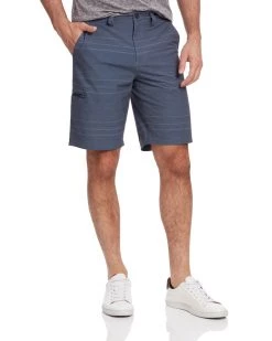 Flag & Anthem Men MADEFLEX STRIPED ANY-WEAR HYBRID SHORT - 10" INSEAM