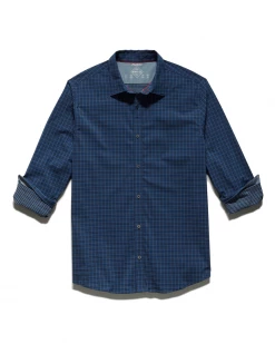 Flag & Anthem Men MADEFLEX MINI CHECK ICON SHIRT