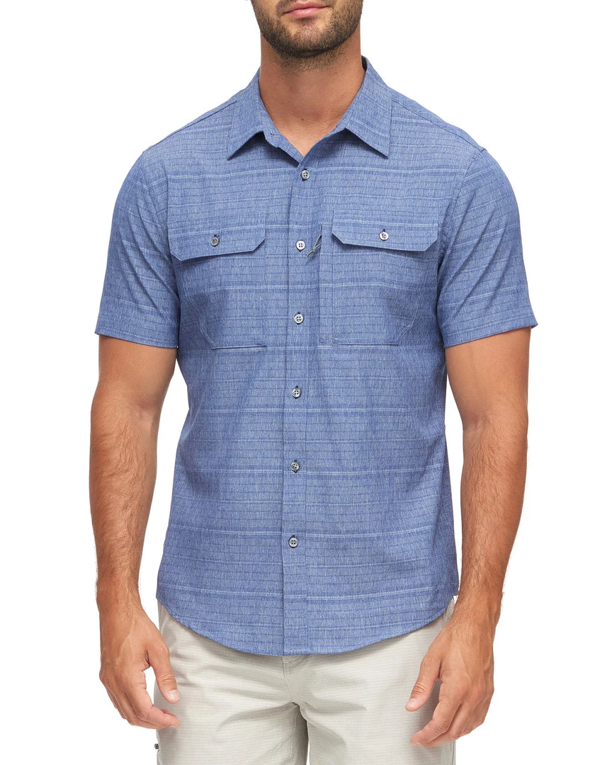 Flag & Anthem MADEFLEX STRIPED SS UPF PERFORMANCE SHIRT 1 Flag & Anthem MADEFLEX STRIPED SS UPF PERFORMANCE SHIRT