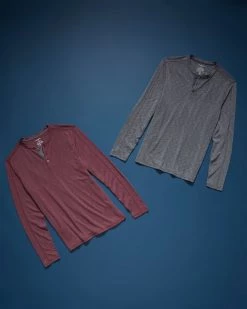 Flag & Anthem MADEFLEX MOMENTUM SLUB HENLEY