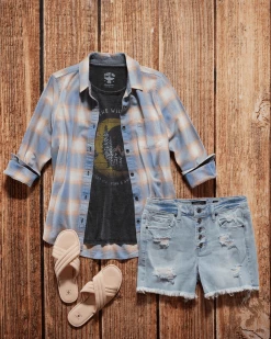 Flag & Anthem Men WILD LIFE BURNOUT TEE