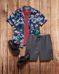 Flag & Anthem BABYLON CARGO SWIM SHORT - 8