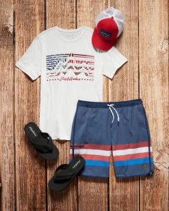 Flag & Anthem MOUNTAINS AMERICANA TRUCKER HAT