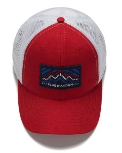 Flag & Anthem MOUNTAINS AMERICANA TRUCKER HAT