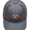 Flag & Anthem Men MOUNTAIN SUNRISE EMBROIDERED TRUCKER HAT