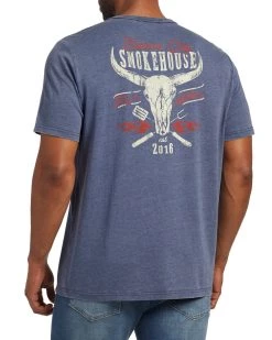 Flag & Anthem KANSAS CITY SMOKEHOUSE BURNOUT TEE