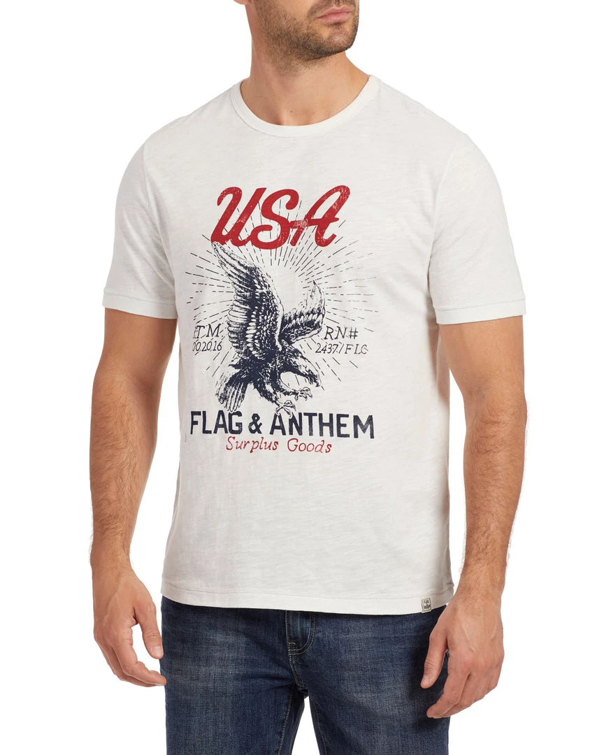 Flag & Anthem USA EAGLE SLUB TEE 1 Flag & Anthem USA EAGLE SLUB TEE