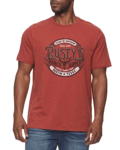Flag & Anthem RUSTY’S RANCH SUPPLY SLUB TEE