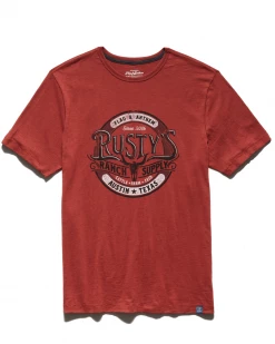 Flag & Anthem RUSTY’S RANCH SUPPLY SLUB TEE