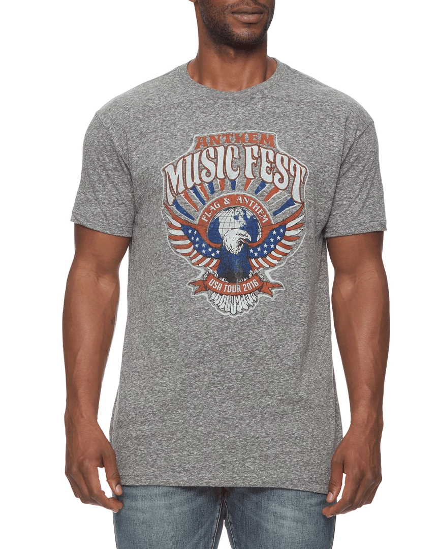 Flag & Anthem ANTHEM VINTAGE TOUR TEE Men 1 Flag & Anthem ANTHEM VINTAGE TOUR TEE Men