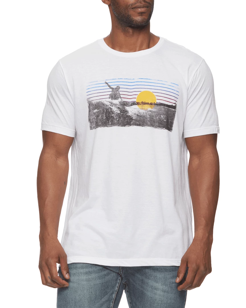 Flag & Anthem Men SURFER SLUB TEE 1 Flag & Anthem Men SURFER SLUB TEE