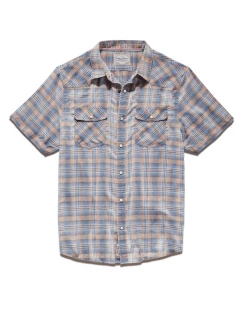 Flag & Anthem Men CLIFTON VINTAGE WASHED WESTERN SHIRT