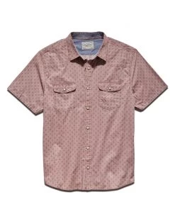 Flag & Anthem ALFRED LEAF PRINT VINTAGE WASHED WESTERN SHIRT Men