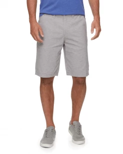 Flag & Anthem RIVERTON LINEN-BLEND STRETCH SHORT - 10" INSEAM