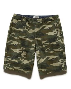 Flag & Anthem Men BRETTON CAMO STRETCH SHORT - 10" INSEAM