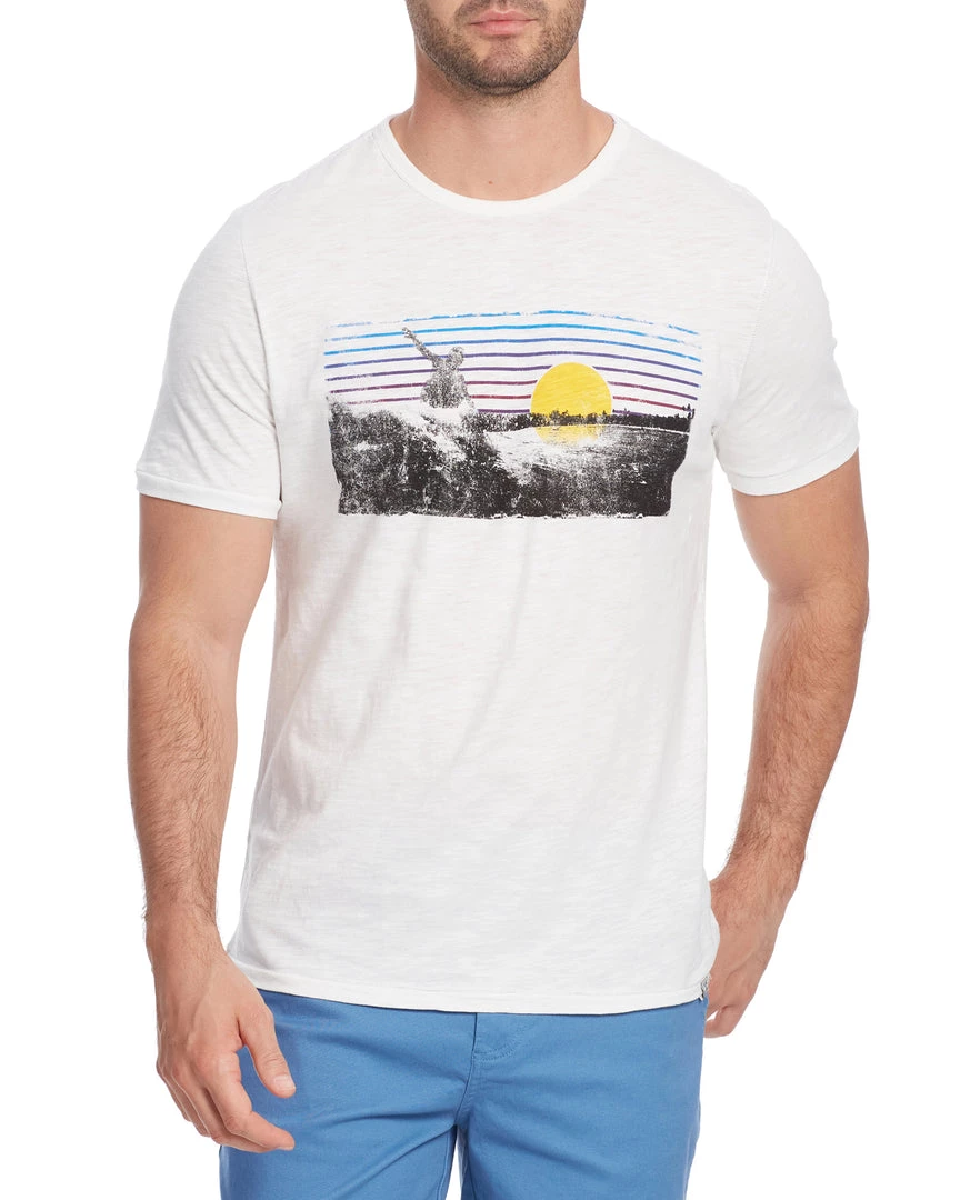 Flag & Anthem Men SURFER SLUB TEE 2 Flag & Anthem Men SURFER SLUB TEE