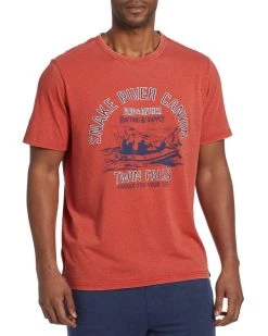 Flag & Anthem SNAKE RIVER BURNOUT TEE Men