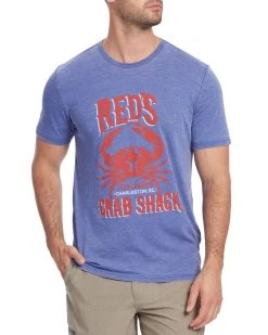 Flag & Anthem RED'S CRAB SHACK BURNOUT TEE