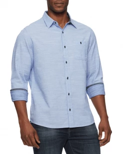 Flag & Anthem RAYTOWN TEXTURED SLUB SHIRT Men