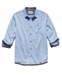 Flag & Anthem RAYTOWN TEXTURED SLUB SHIRT Men