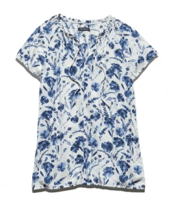 Flag & Anthem Women WHITNEY FLORAL PEASANT TOP