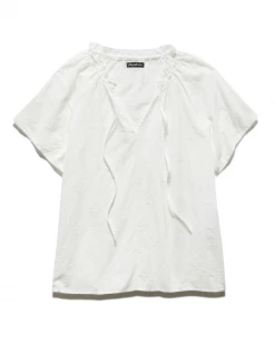 Flag & Anthem PLYMOUTH EMBROIDERED PEASANT TOP