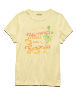 Flag & Anthem MARGARITAS WITH MY SENIORITAS TEE