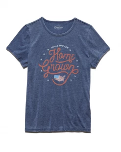 Flag & Anthem Women HOME GROWN BURNOUT TEE