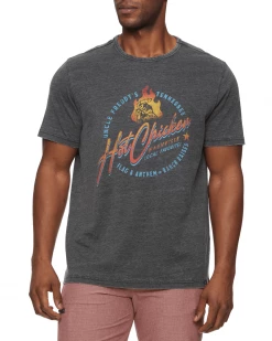 Flag & Anthem Men HOT CHICKEN BURNOUT TEE