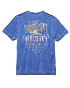 Flag & Anthem LONG RIDGE WHISKEY BURNOUT TEE BIG & TALL
