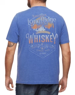 Flag & Anthem LONG RIDGE WHISKEY BURNOUT TEE BIG & TALL